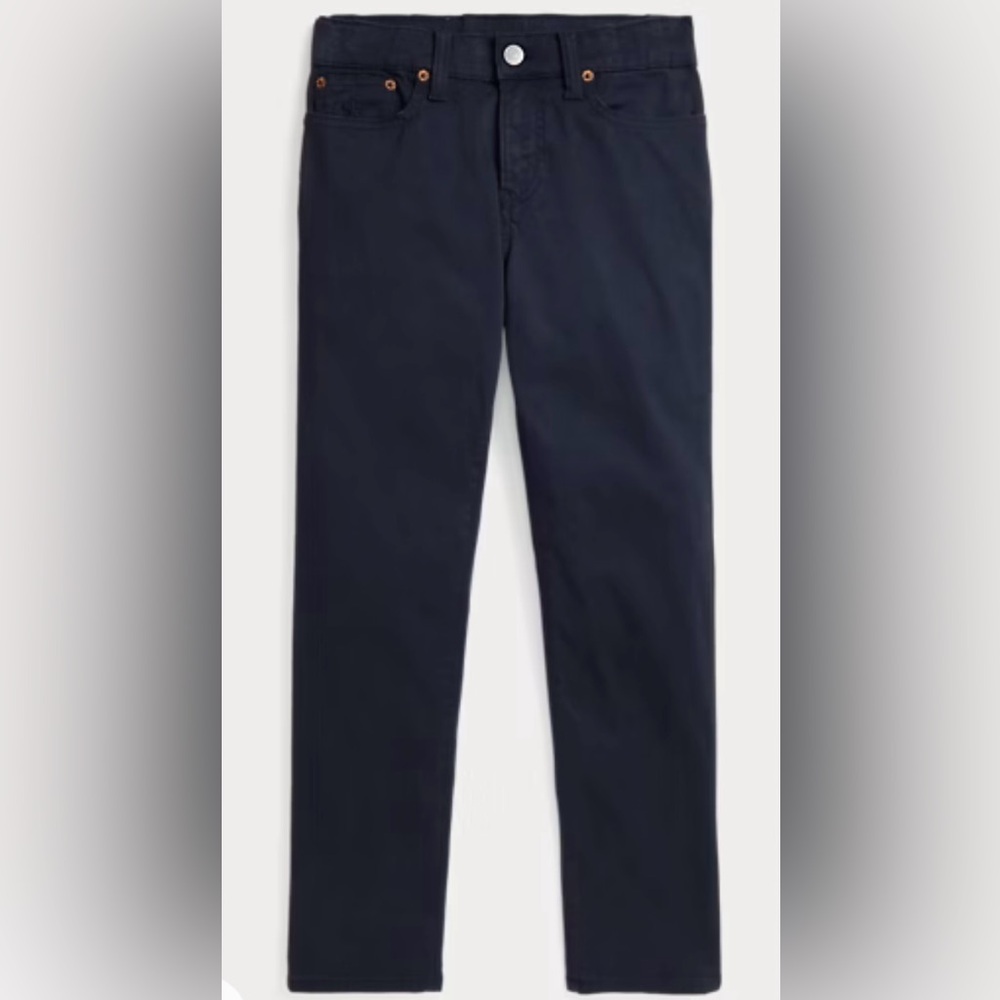 Polo Ralph Lauren Sullivan Slim Stretch Sateen Pant size 8 Navy
